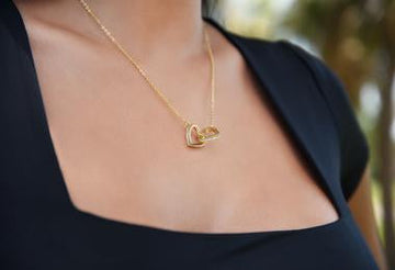 Interlocking Hearts Necklace