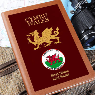 Welsh Personalized Journal Notebooks