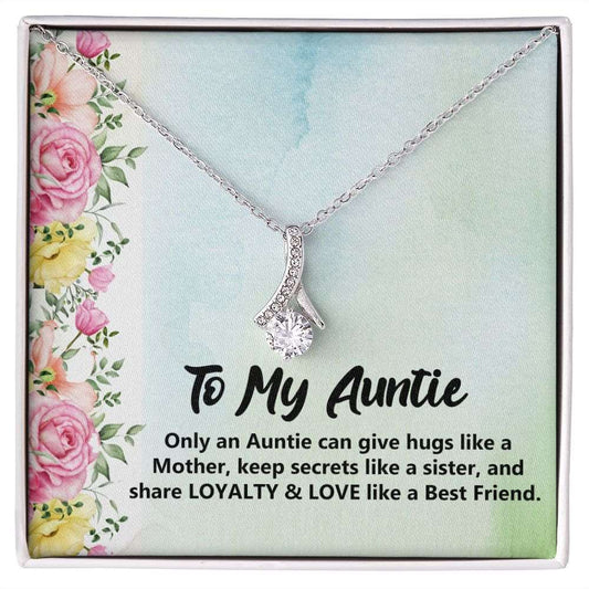 Alluring Beauty Necklace, Jewelry Gift, Auntie