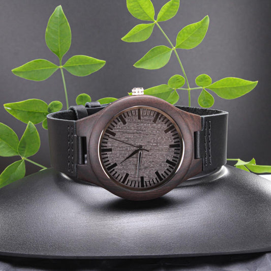 Engraved Wooden Watch, Gift For Dad, Dad, To Dad