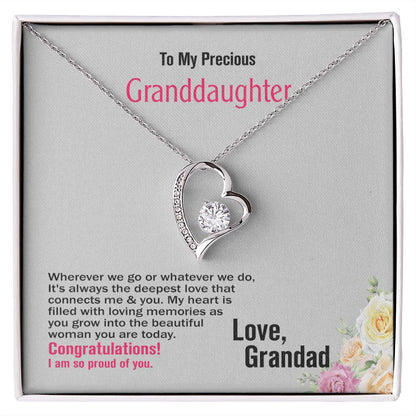 Para nieta, Love_Grandad, regalo de joyería