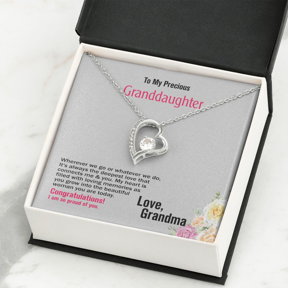 Para nieta, Love_Grandma, regalo de joyería